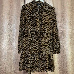 Kate Spade Leopard Print Blouse